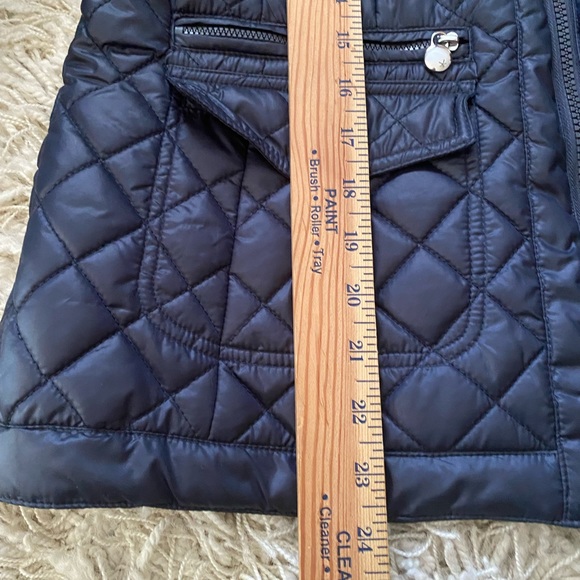 Roz & Ali women’s Navy Quilted Jacket, M - Picture 5 of 11